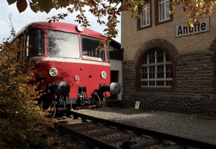 Museumsbahnhof Ahütte, © Bahnhofsleben Museumsbahnhof Ahütte, © Bahnhofsleben