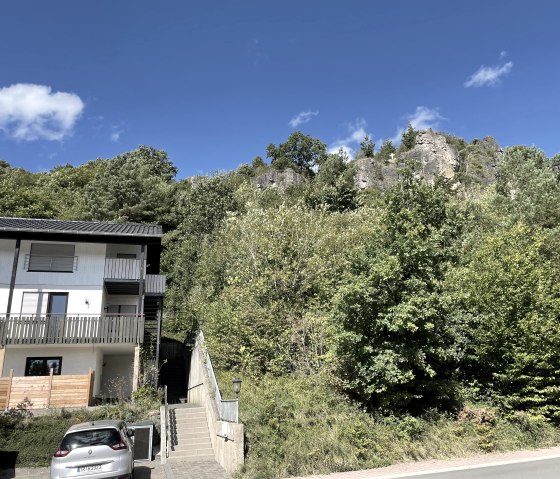 Dreifelsenblick view from outside Dreifelsenblick view from outside