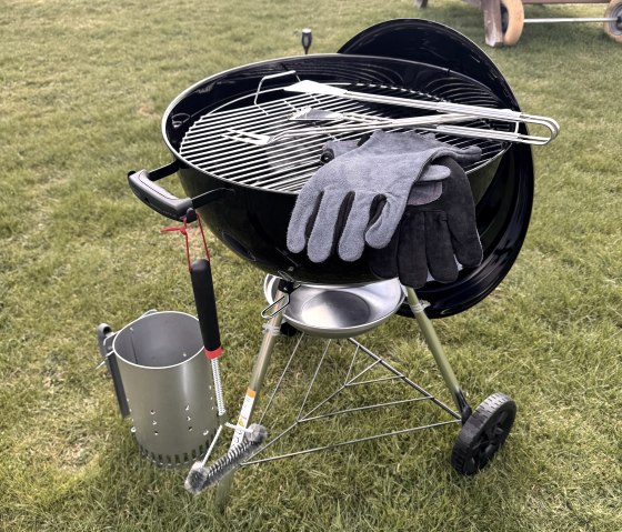 Grillnutzung inklusive! Grillnutzung inklusive!