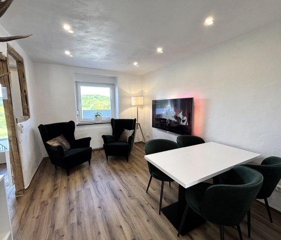 Lounge + Frühstücksraum Lounge + Frühstücksraum