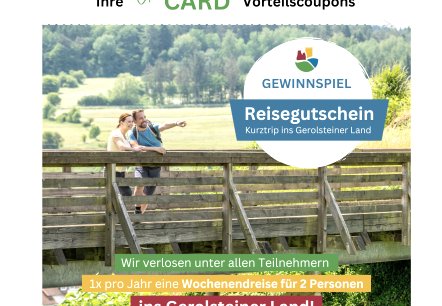 Darstellung des Reisegutscheins aus dem Couponheft der GeroCard, © Touristik GmbH Gerolsteiner Land Darstellung des Reisegutscheins aus dem Couponheft der GeroCard, © Touristik GmbH Gerolsteiner Land