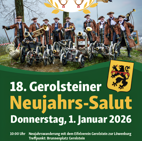 Plakat 2026, © Touristik GmbH Gerolsteiner Land Plakat 2026, © Touristik GmbH Gerolsteiner Land