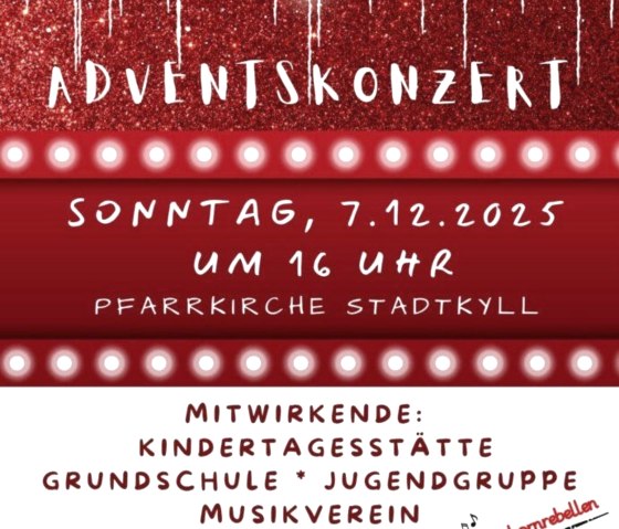 Adventskonzert Stadtkyll, © Ortsgemeinde Stadtkyll Adventskonzert Stadtkyll, © Ortsgemeinde Stadtkyll