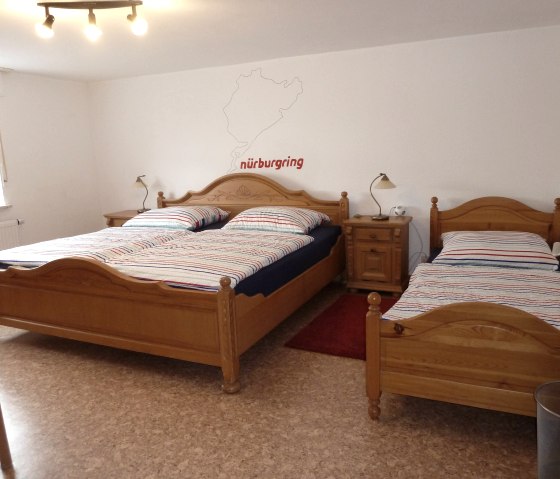 Dreibettzimmer - Ferienhaus Rollmann, Waldstr.10, Dreibettzimmer - Ferienhaus Rollmann, Waldstr.10,