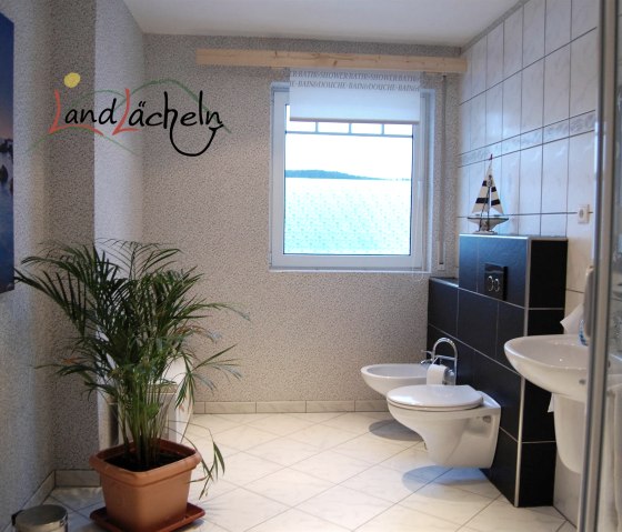 Das zweite Bad (mit Bidet), © Familie Floßdorf Das zweite Bad (mit Bidet), © Familie Floßdorf