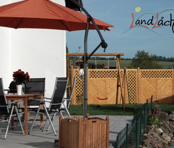 Ein perfekter Platz für ein Sommer-Frühstück, © Familie Floßdorf Ein perfekter Platz für ein Sommer-Frühstück, © Familie Floßdorf