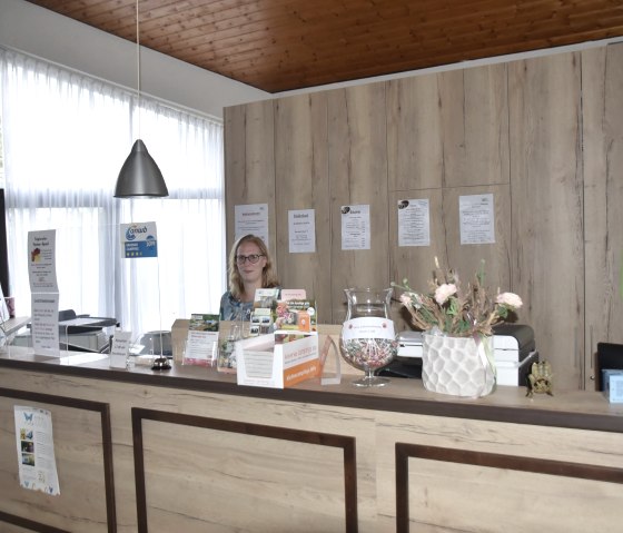 Waldferienpark Rezeption, © Waldferienpark Gerolstein Waldferienpark Rezeption, © Waldferienpark Gerolstein