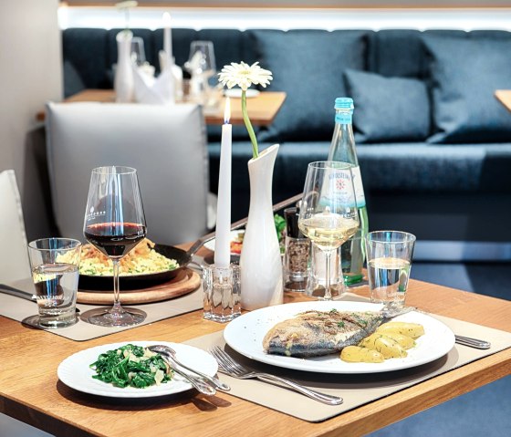 Food Seehotel am Stausee, © Seehotel am Stausee/ Andrea Rehkopp Food Seehotel am Stausee, © Seehotel am Stausee/ Andrea Rehkopp