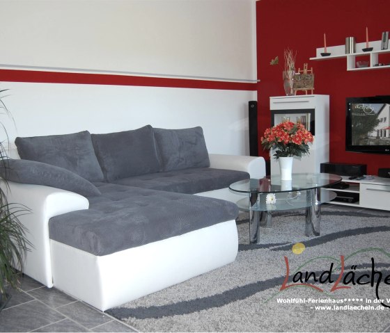 Die Sitzgruppe im Wohnzimmer, © Familie Floßdorf Die Sitzgruppe im Wohnzimmer, © Familie Floßdorf