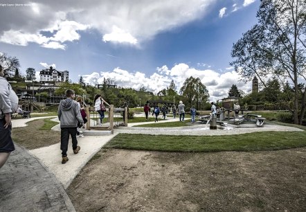 Kindergruppe im Kurpark, © Martin Müller Kindergruppe im Kurpark, © Martin Müller