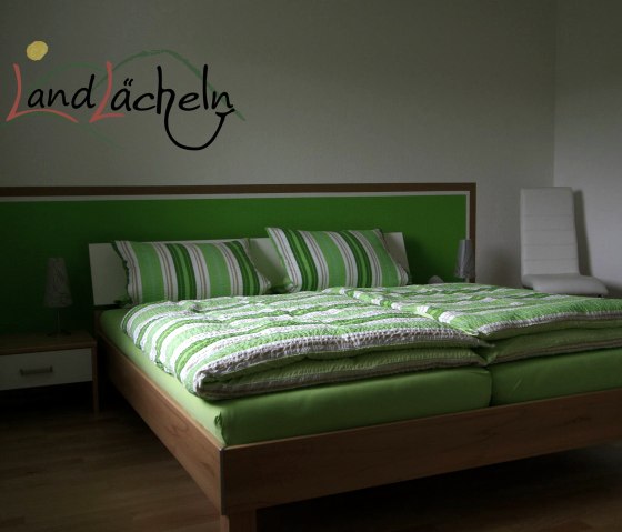 Das ,grüne' Schlafzimmer, © Familie Floßdorf Das ,grüne' Schlafzimmer, © Familie Floßdorf