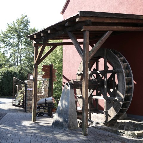 Mühlrad, © Historische Wassermühle Birgel, Mariette Spohr GmbH Mühlrad, © Historische Wassermühle Birgel, Mariette Spohr GmbH