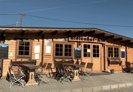 Eingang Bielenhof Alm, © Bielenhof Alm Eingang Bielenhof Alm, © Bielenhof Alm