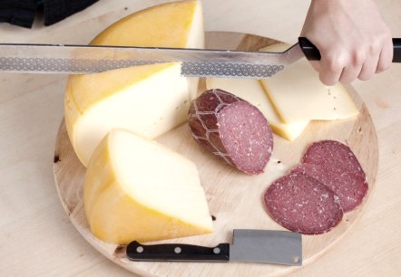 Käse und Salami Snack, © Gröner Hof Käse und Salami Snack, © Gröner Hof