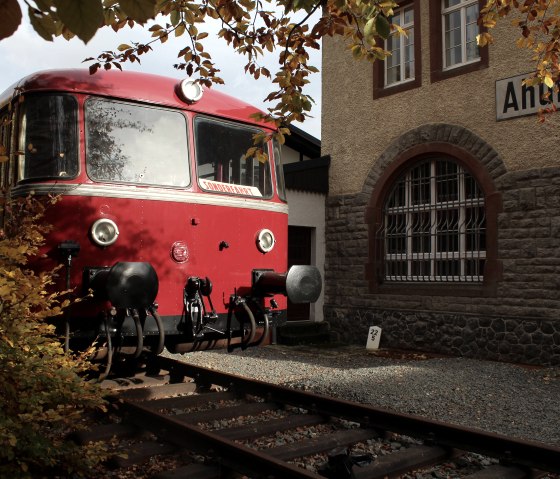 Museumsbahnhof Ahütte, © Bahnhofsleben Museumsbahnhof Ahütte, © Bahnhofsleben