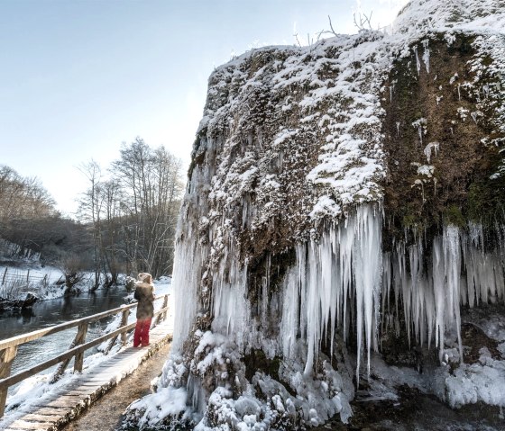 Nohner Wasserfall im Winter, © Rheinland-Pfalz Tourismus GmbH, Dominik Ketz Nohner Wasserfall im Winter, © Rheinland-Pfalz Tourismus GmbH, Dominik Ketz