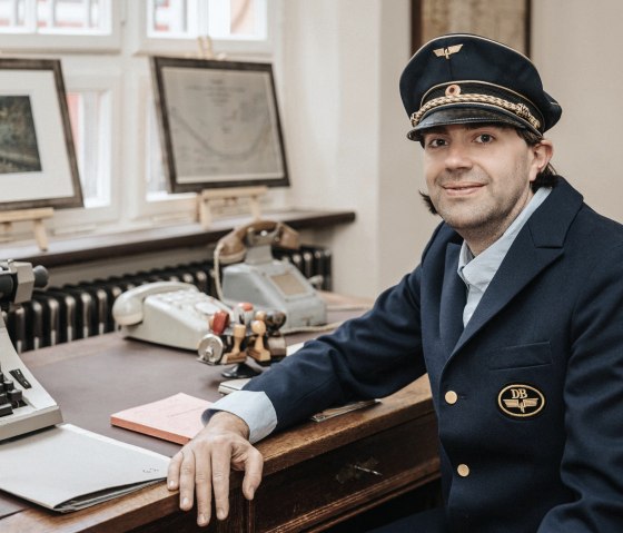 Bahnhofsvorsteher Andreas Kurth, © Andreas Kurth Bahnhofsvorsteher Andreas Kurth, © Andreas Kurth