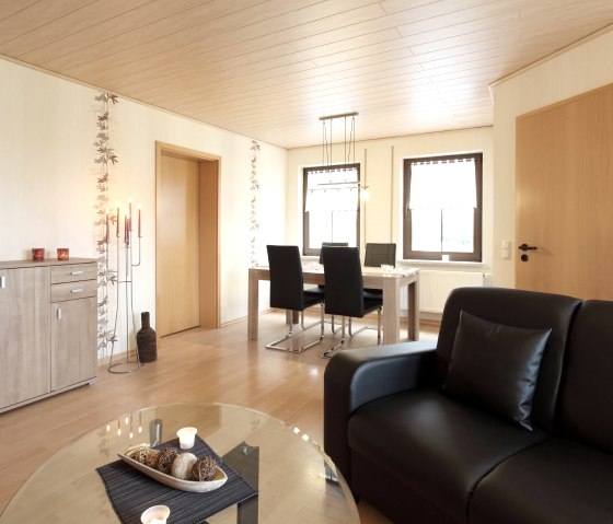 Wohnzimmer, © Ferienwohnung Hansen Wohnzimmer, © Ferienwohnung Hansen