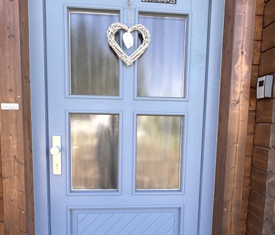 Eingang zum Chalet Eingang zum Chalet