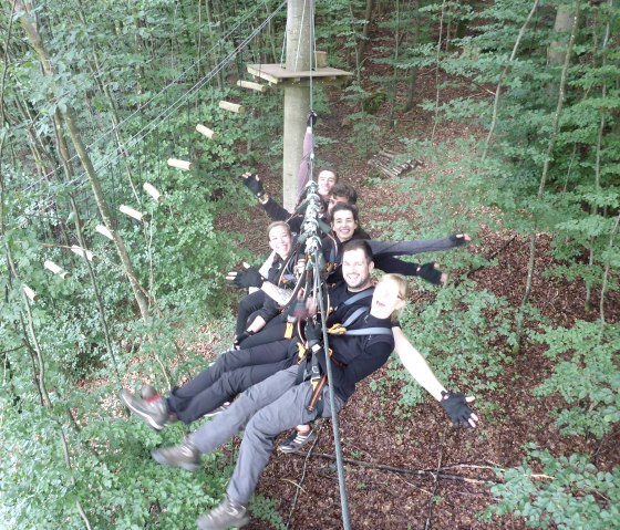EifelAdventures: Zipline Teambuilding, © EifelAdventures EifelAdventures: Zipline Teambuilding, © EifelAdventures