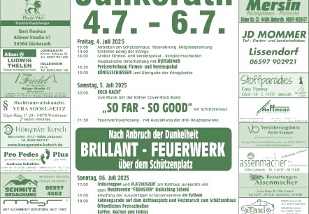 Schützenfest Jünkerath, © Schützengesellschaft Jünkerath e.V. Schützenfest Jünkerath, © Schützengesellschaft Jünkerath e.V.