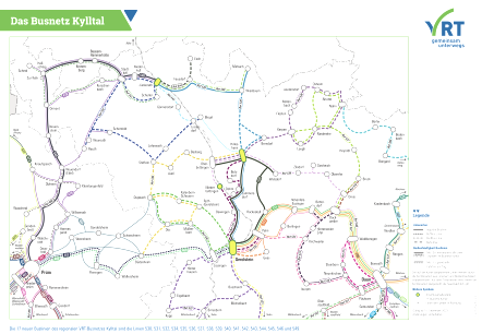 liniennetzplan-kylltal, © Verkehrsverbund Region Trier GmbH liniennetzplan-kylltal, © Verkehrsverbund Region Trier GmbH