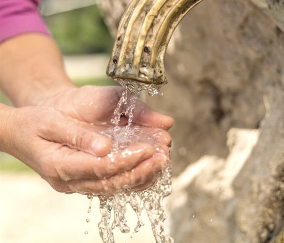 Wasser aus der Helenenquelle, © Eifel Tourismus GmbH, Dominik Ketz Wasser aus der Helenenquelle, © Eifel Tourismus GmbH, Dominik Ketz