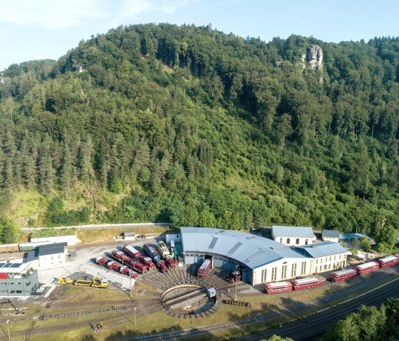 Lokschuppen Gerolstein, © Mahlow-Media Lokschuppen Gerolstein, © Mahlow-Media