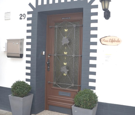 Eingang Haus Eifelruhe Eingang Haus Eifelruhe