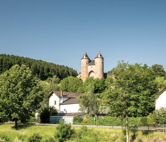 Bertradaburg Kyll-Ansicht, © Eifel-Tourismus Gmbh-Dominik Ketz Bertradaburg Kyll-Ansicht, © Eifel-Tourismus Gmbh-Dominik Ketz