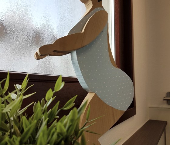 Badefrau aus Holz Badefrau aus Holz