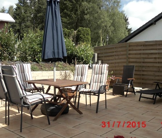 Terrasse, © Rollmann, 54578 Nohn Terrasse, © Rollmann, 54578 Nohn