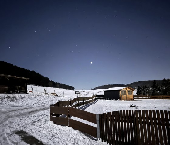 Winter am EifelChalet, © Odenthal / EifelChalet 2026 Winter am EifelChalet, © Odenthal / EifelChalet 2026