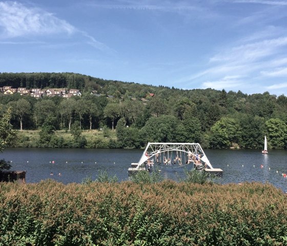 Wasserseilgarten, © Gemeinde Dahlem Wasserseilgarten, © Gemeinde Dahlem