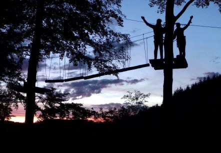 Ziplining by Night, © EifelAdventures Berlingen Ziplining by Night, © EifelAdventures Berlingen