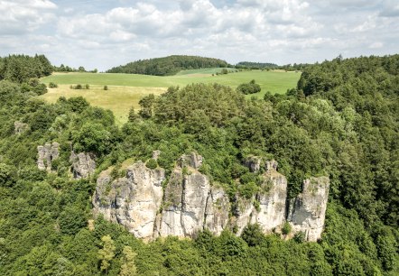 Blick auf die Gerolsteiner Dolomiten, © Eifel Tourismus GmbH, Dominik Ketz Blick auf die Gerolsteiner Dolomiten, © Eifel Tourismus GmbH, Dominik Ketz