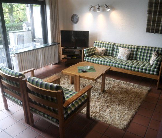 Ferienhaus Ammernann Wohnzimmer, © Touristik GmbH Gerolsteiner Land > A. Kube Ferienhaus Ammernann Wohnzimmer, © Touristik GmbH Gerolsteiner Land > A. Kube