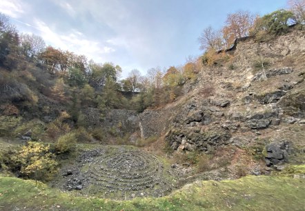 Im Inneren des Arensberg, &copy; Touristik GmbH Gerolsteiner Land, Leonie Post