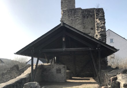 Glaadt Burgruine, © Touristik GmbH Gerolsteiner Land