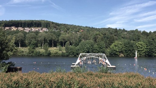 Wasserseilgarten, &copy; Gemeinde Dahlem