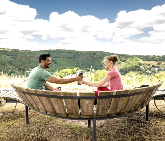 The Auf dem Demer rest and adventure area is shaped like a loop of the Rur towards, &copy; Eifel Tourismus GmbH, Dominik Ketz