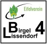 Logo van de Eifelverein met groene bladeren, de plaatsnamen Birgel en Lissendorf en het getal 4., © Eifelverein OG Birgel
