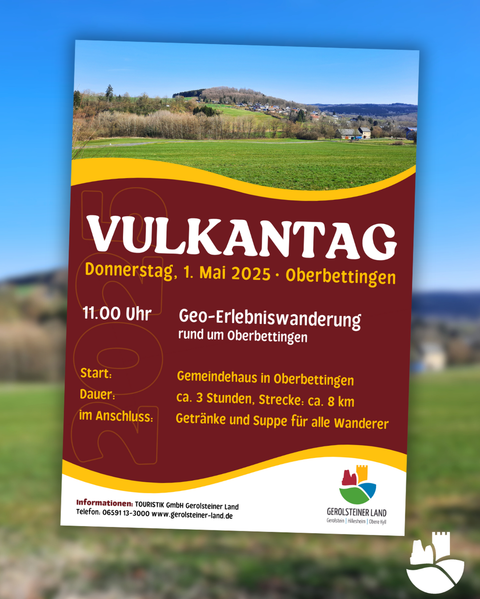 Ansicht des Plakates mit allen Infos zur Veranstaltung