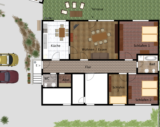 Gro&szlig;e Ferienwohnung