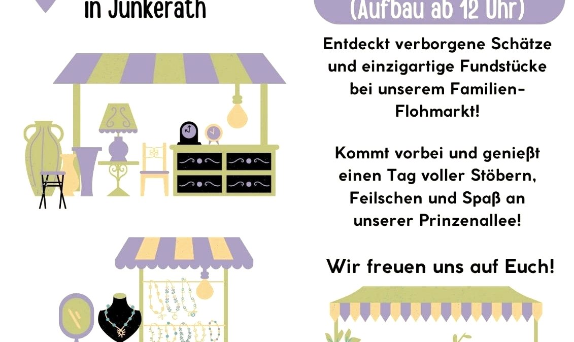 Flyer Flohmarkt, © Ortsgemeinde Jünkerath