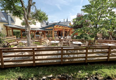 Terasse, &copy; Cafe Mausefalle