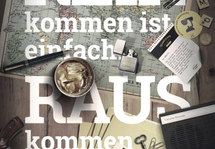 Flyer, &copy; Krimihotel