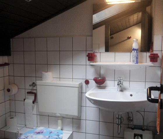 Ferienhaus Ammermann Toilette OG, &copy; Touristik GmbH Gerolsteiner Land > A. Kube