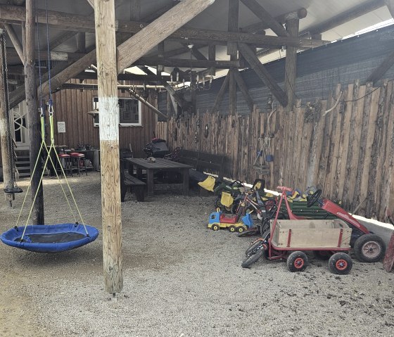 Kinderspielecke vorm Reiterstübchen