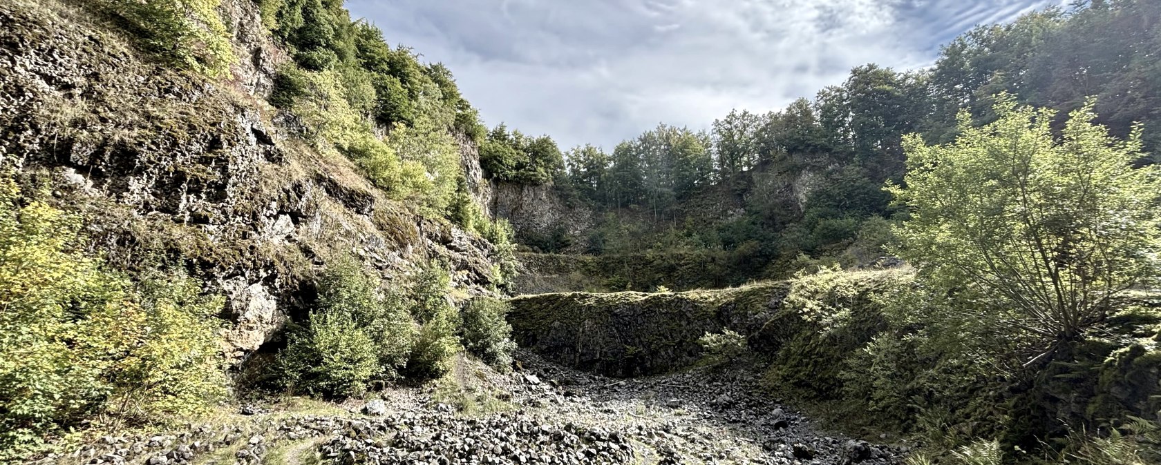 Im Inneren des Arensberges, © Touristik GmbH Gerolsteiner Land